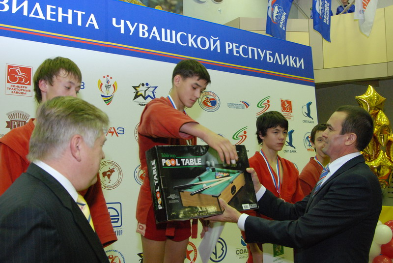 В Чебоксарах состоялся Всероссийский турнир по самбо